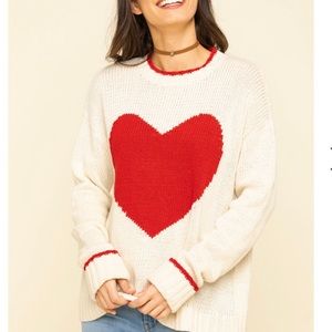 EUC show me your mumu sweetheart sweater size xl